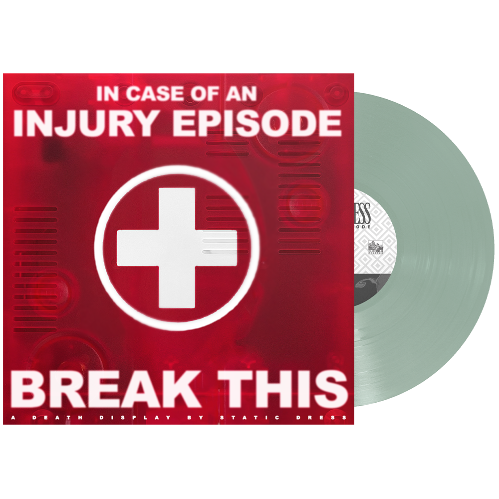 Static Dress - 'Injury Episode' (Death Display Edition) Vinyl (Coke Bottle Clear) 
