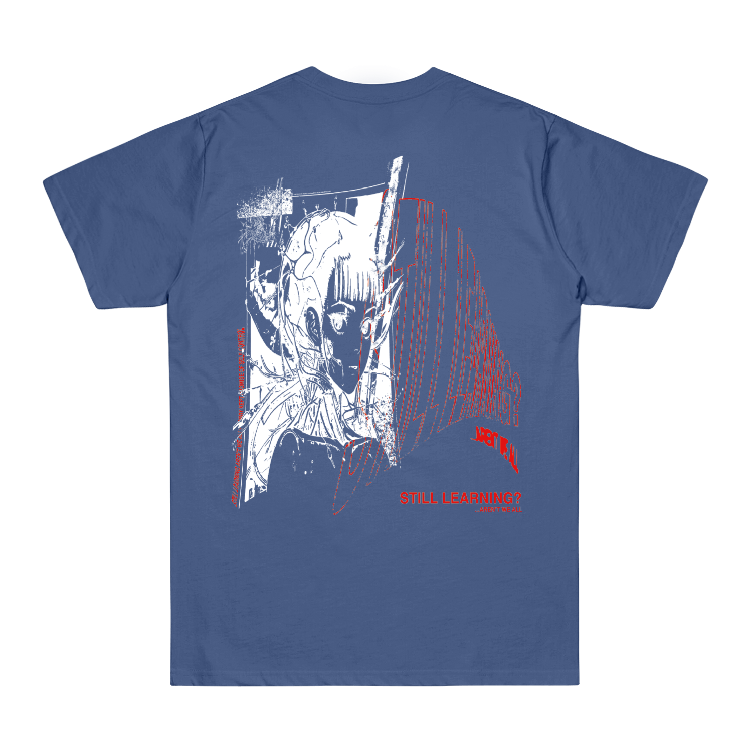 Static Dress - Still Learning Blue Tee