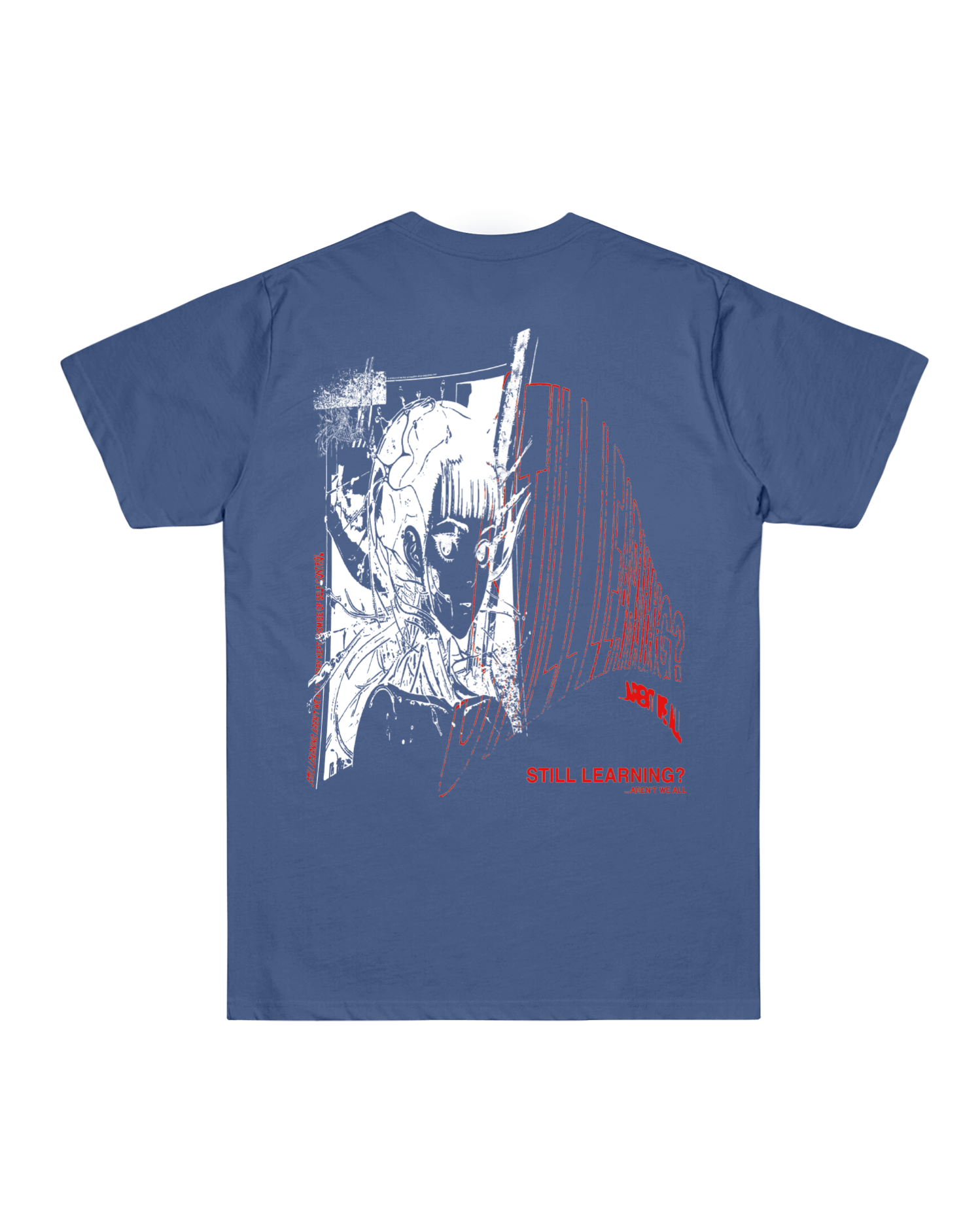 Still Learning Blue Tee