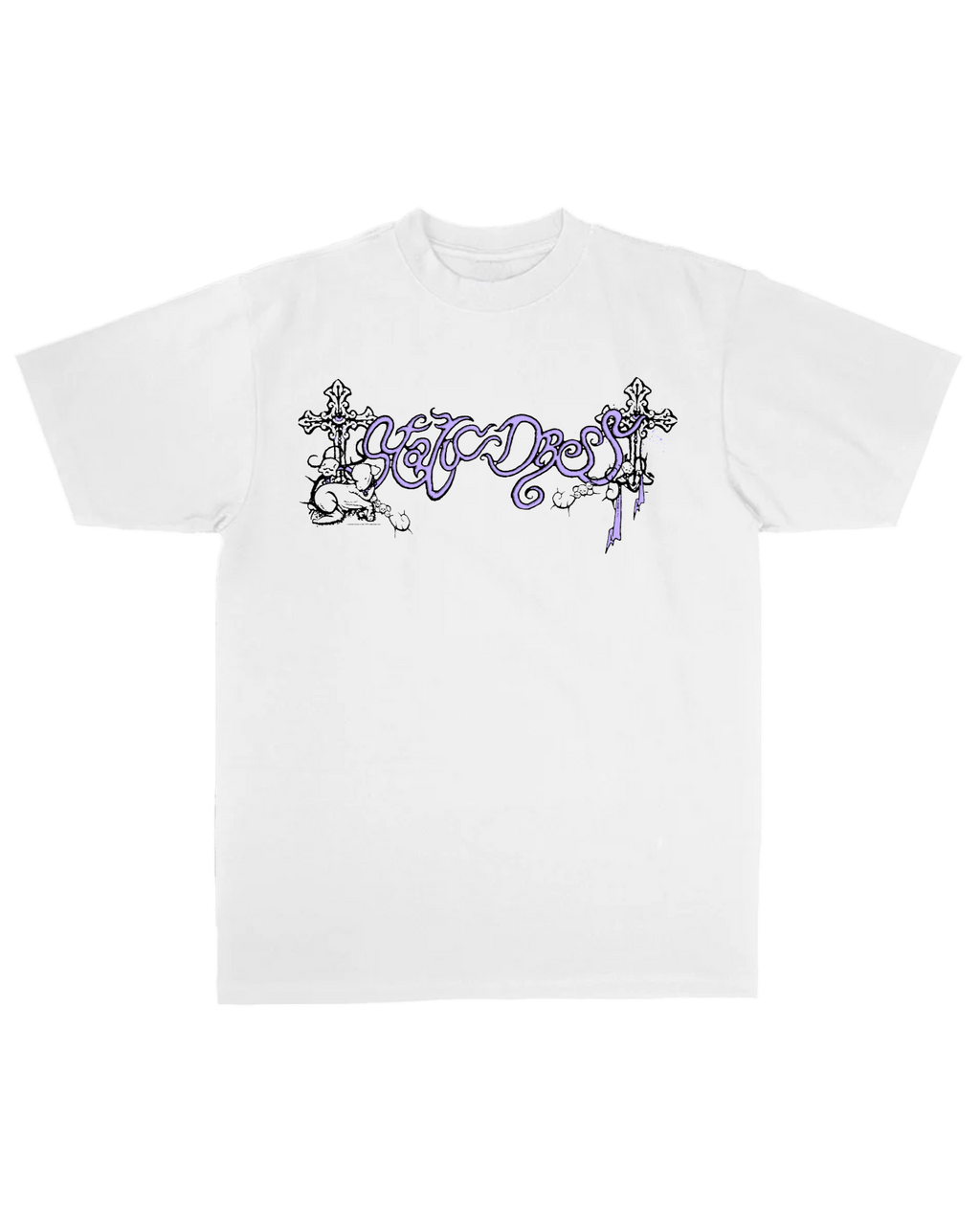 Squiqqle White Tee