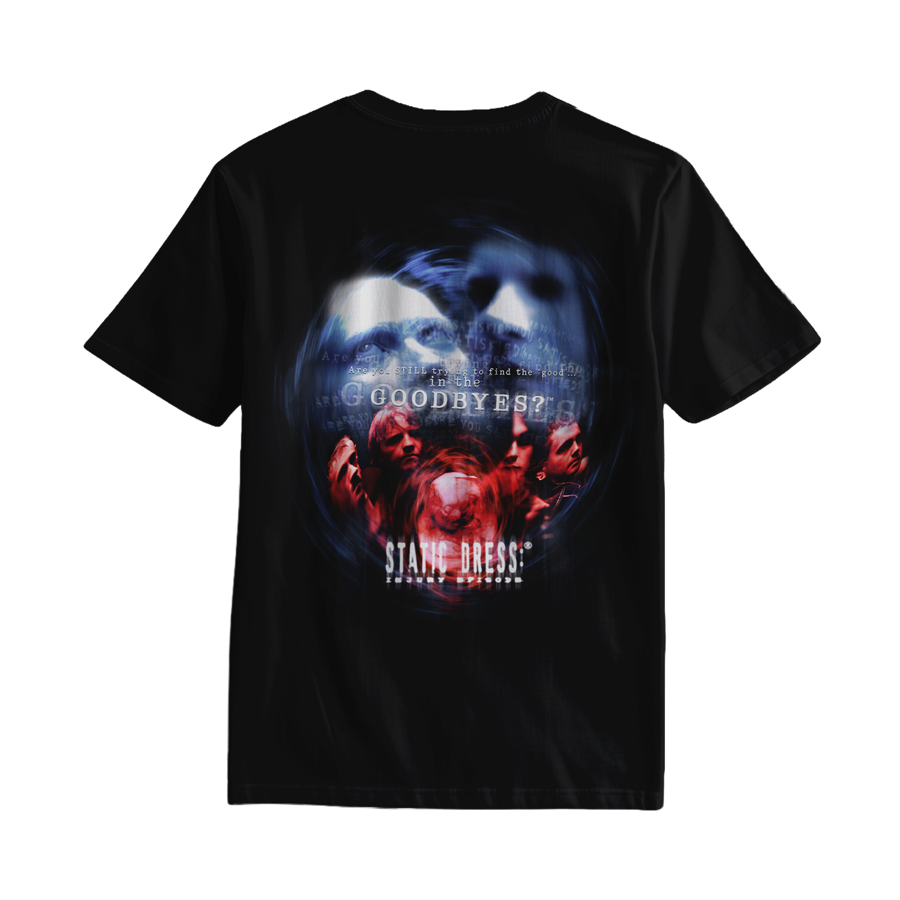 Static Dress - 'Injury Episode' Black Tee