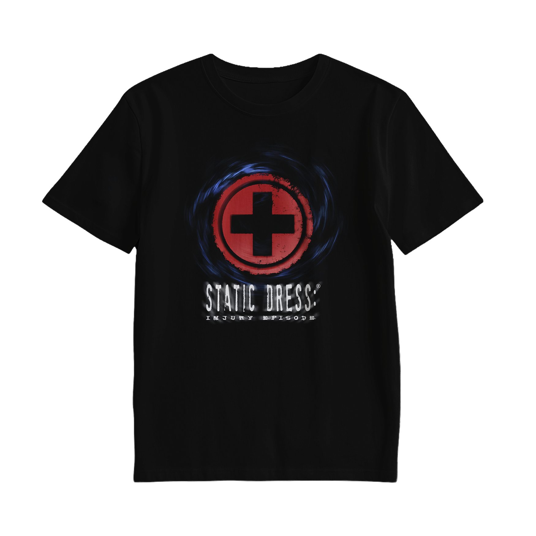 Static Dress - 'Injury Episode' Black Tee