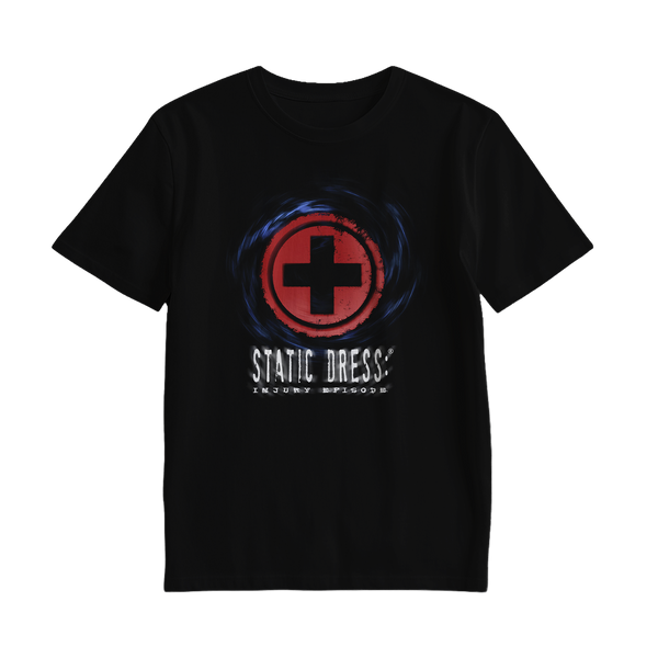 Static Dress - 'Injury Episode' Black Tee